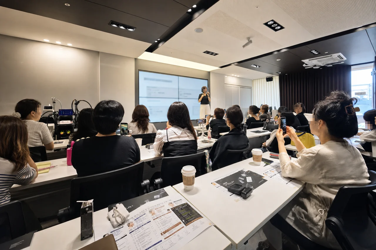 韓国の理論教育現場